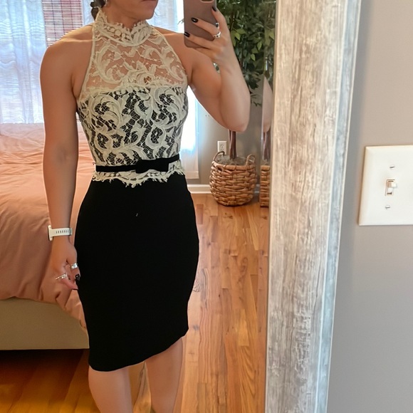 Karen Millen Dresses & Skirts - Karen Millen Lace Dress Halter 4